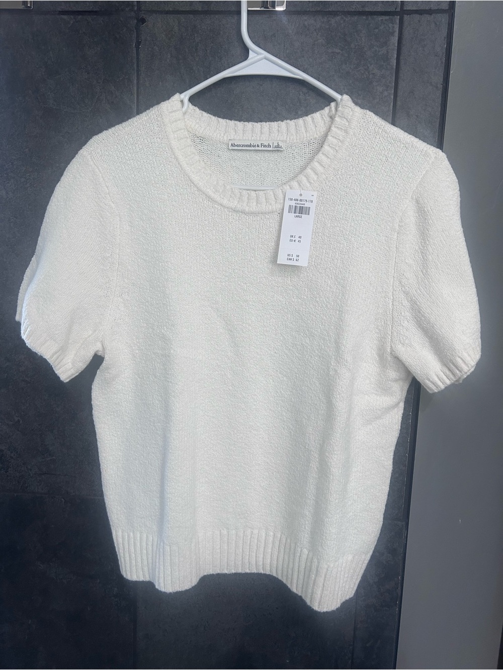 Abercrombie Women’s Short Sleeve Sweater Blouse